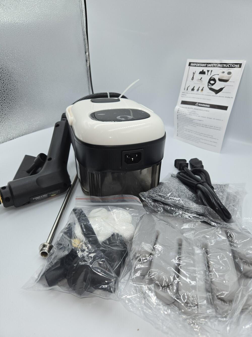 Multifunction Handheld Steam Cleaner w/ Accessories Home Car Cleaning Kit